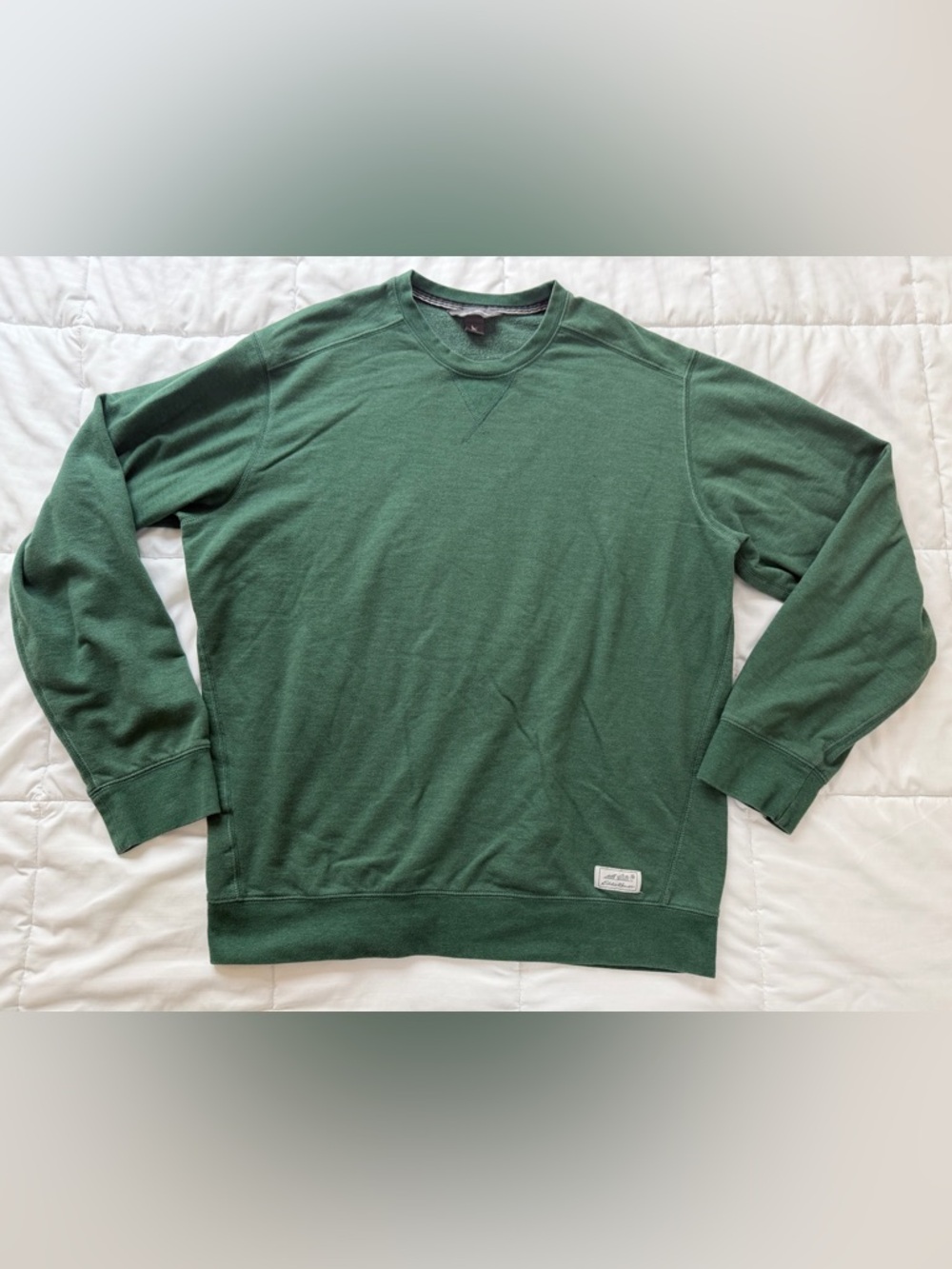 Eddie Bauer Green Crewneck Sweatshirt